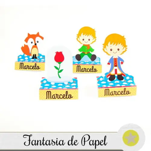 PORTA MINI CHOCO DUPLO PEQUENO PRINCÍPE