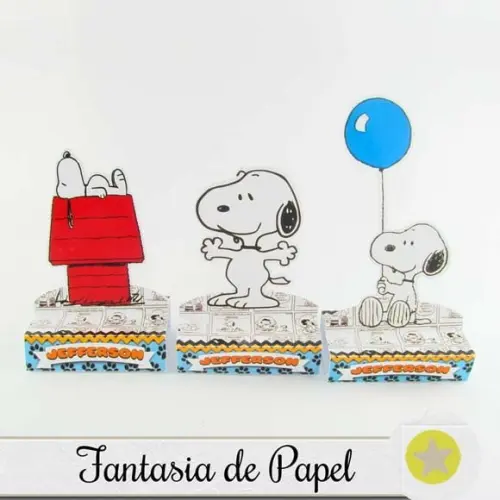 PORTA MINI CHOCOLATE SNOOPY 1