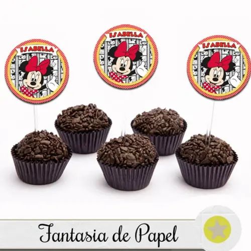 TOPPER PARA DOCE MINNIE 3