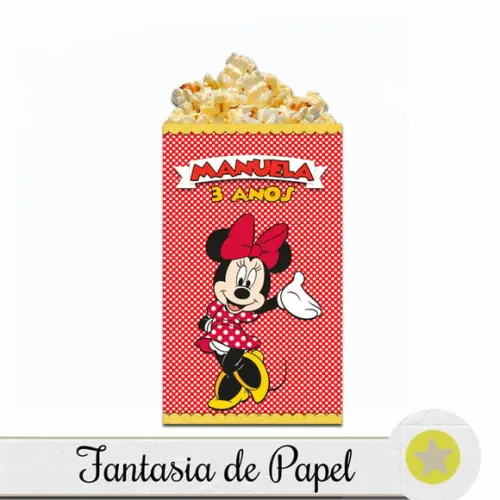 CAIXA PIPOCA/CACHEPÔ MINNIE 1