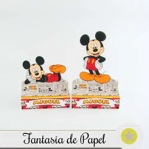 PORTA MINI CHOCOLATE MICKEY