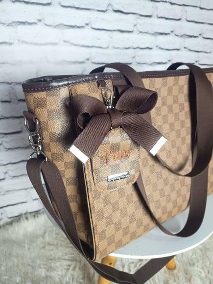 Bolsa Mamãe Maternidade Marrom (bolsa Chloe)