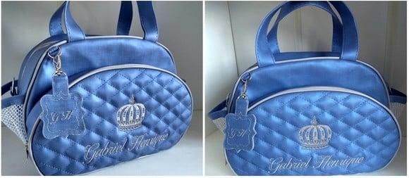Bolsa Maternidade Media Azul Céu (Azul Royal)