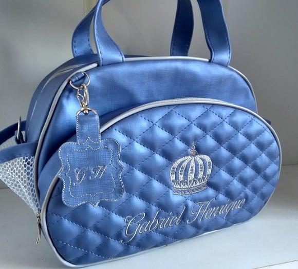Bolsa Maternidade Media Azul Céu (Azul Royal)