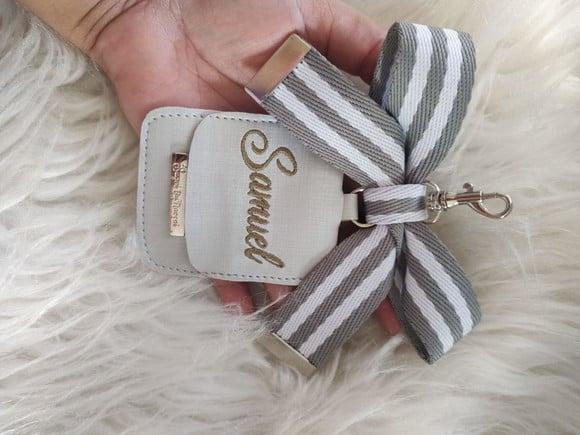 Chaveiro Com Laço De Bolsa Maternidade Com Tag