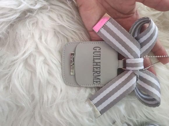 Chaveiro Com Laço De Bolsa Maternidade Com Tag