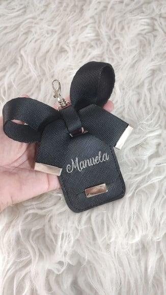 Chaveiro com Laço de Bolsa Maternidade com Tag
