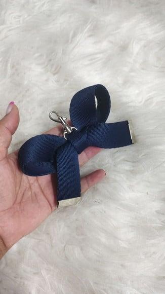 Kit Chaveiro Bolsa Maternidade Laço e Tag Personalizada