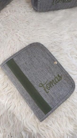 Kit Maternidade ( Necessaire, Porta Documentos e Porta Frald