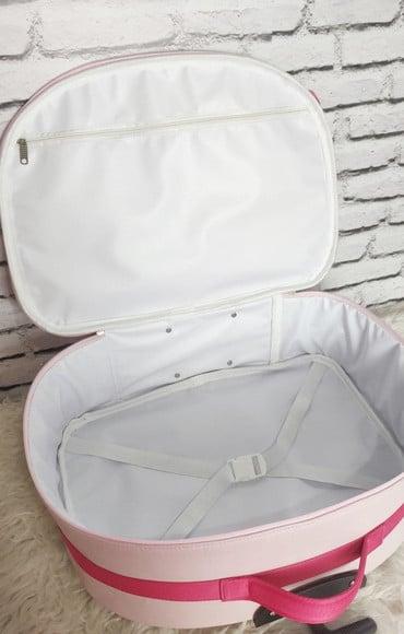 Kit Mala Maternidade Rodinhas e Mochila 2 em 1 Rosa e Pink