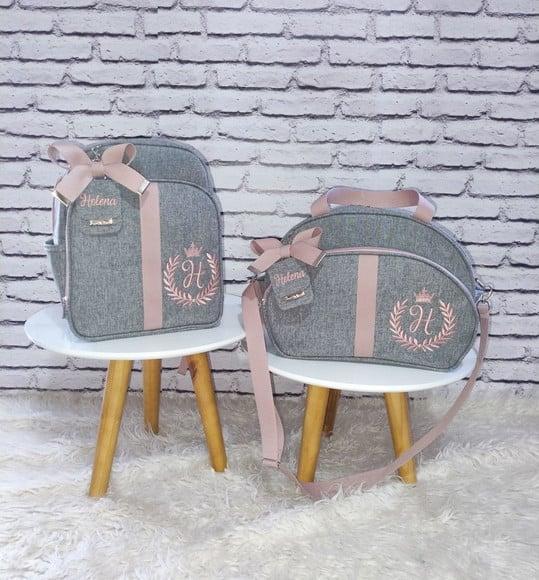 Kit Maternidade Personalizado ( Bolsa e Mochila)