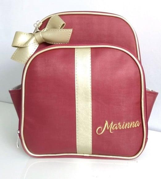 Mochila Maternidade Bordo (vermelha)