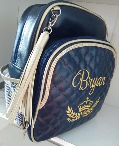 Mochila Maternidade Personalizada Príncipe (Coroa)