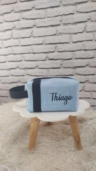 Necessárie Box Baby Azul Bebe E Azul Marinho