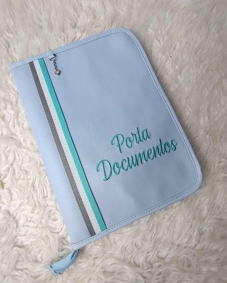 Pasta Gestante Porta Documentos c/ Zíper Outras Cores Disp