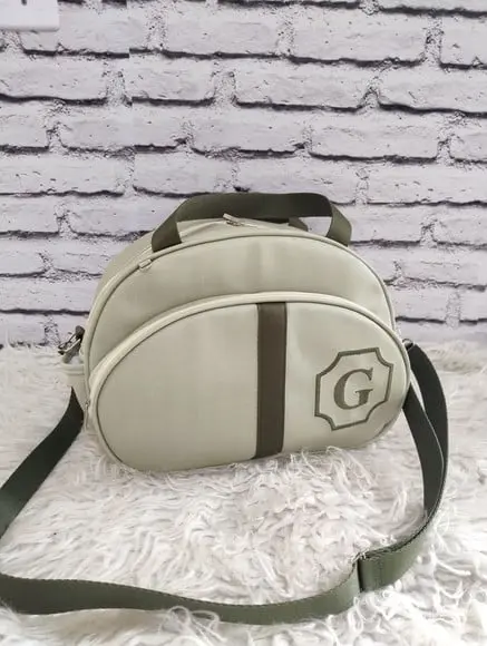 Bolsa Maternidade G Verde Bebê e Verde Escuro ( Verde Musgo