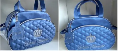 Bolsa Maternidade Media Azul Céu (Azul Royal)