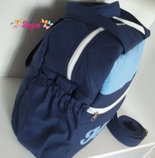 Bolsa para bebê grande menino urso