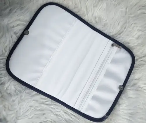 Capinha De Vacina, Porta Documentos (preta Elefantinho)