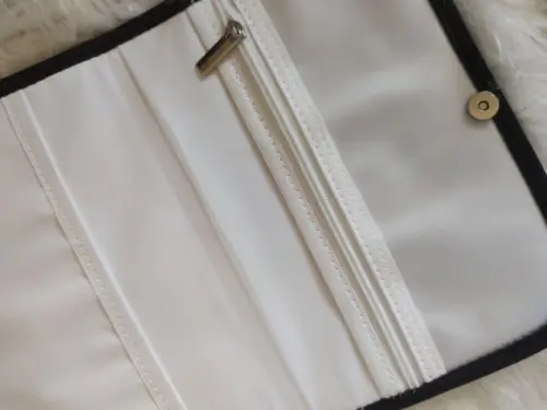 Capinha De Vacina, Porta Documentos Linho Cinza E Preto