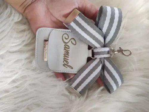 Chaveiro Com Laço De Bolsa Maternidade Com Tag