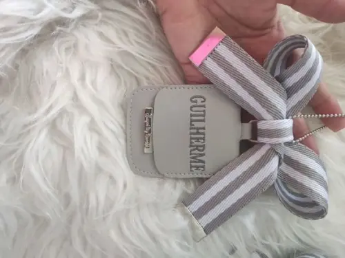 Chaveiro Com Laço De Bolsa Maternidade Com Tag