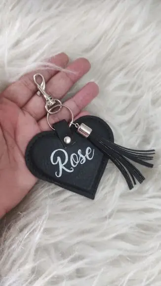 Chaveiro Personalizado Coração ( Bolsa Feminina) Porta Chave