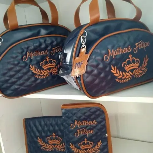 Kit bolsas maternidade Príncipe (Coroa)