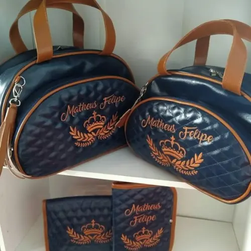 Kit bolsas maternidade Príncipe (Coroa)