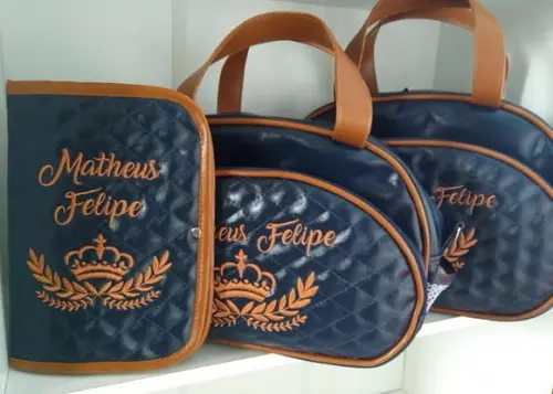 Kit bolsas maternidade Príncipe (Coroa)