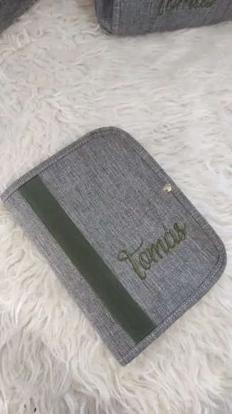 Kit Maternidade ( Necessaire, Porta Documentos e Porta Frald