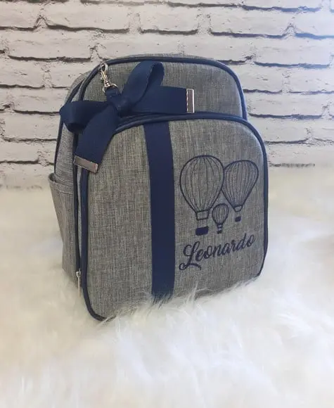 Kit Maternidade Coleção Linho Luxo + Necessaire de Brinde