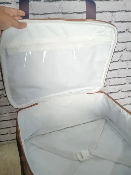 Kit Maternidade Marrom Mala e Bolsa da Mamãe ( Bolsa Chloe