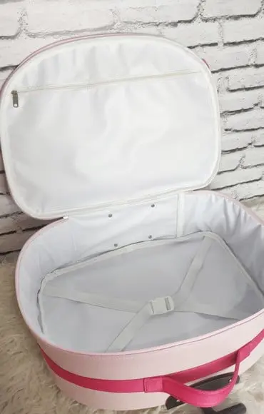 Mala Maternidade Rosa Bebê e Pink com Rodinhas
