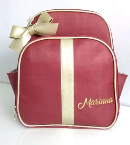 Mochila Maternidade Bordo (vermelha)