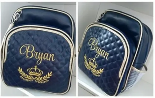 Mochila Maternidade Personalizada Príncipe (Coroa)