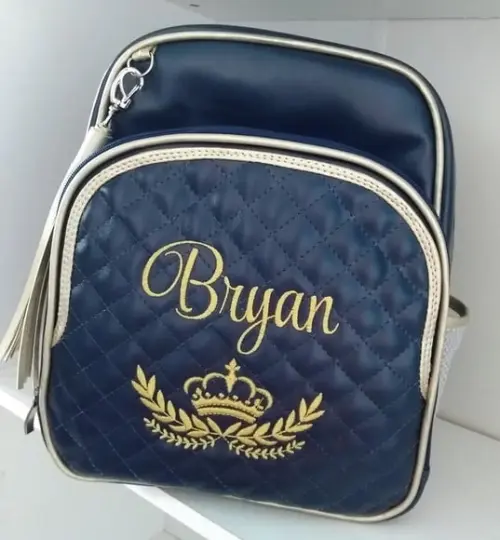 Mochila Maternidade Personalizada Príncipe (Coroa)