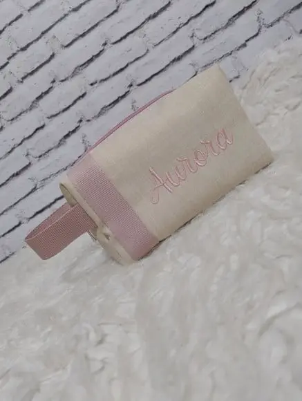 Necessárie Bebê Linho Aveia e Nome Rose
