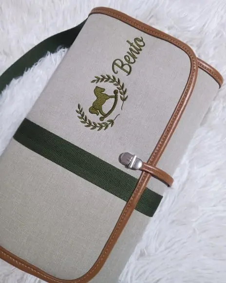 Trocador de Bolsa Luxo Bolso Porta Lenço e Fraldas Cavalinho