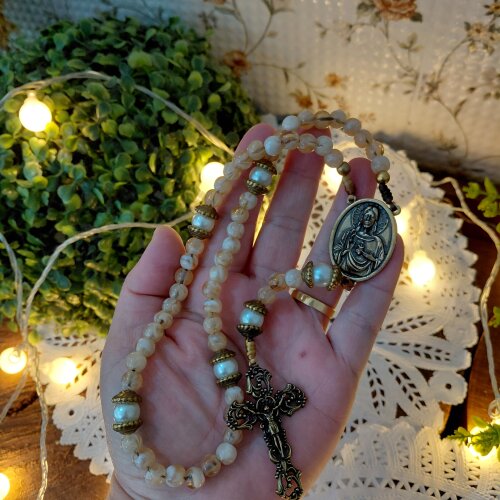 Terço Sagrado Coração de Jesus e Maria