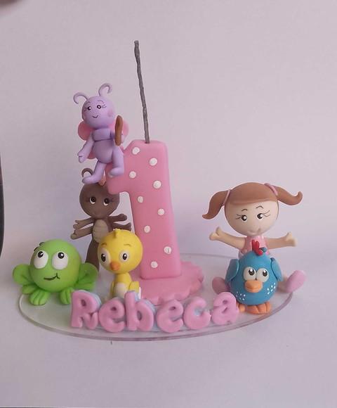 Velas Personalizada Galinha Pintadinha