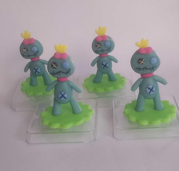 10 Apliques Biscuit Stich