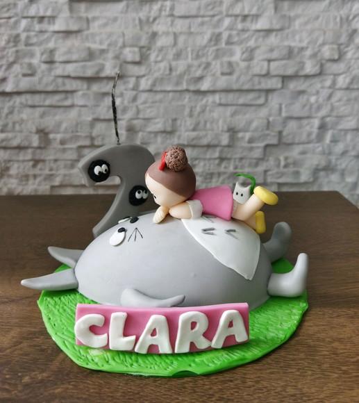 Topo de Bolo Totoro