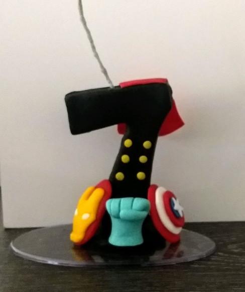 Vela homem de ferro