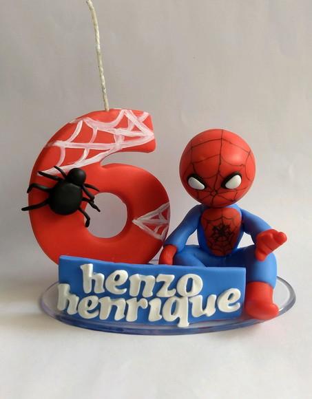 Vela Homem Aranha