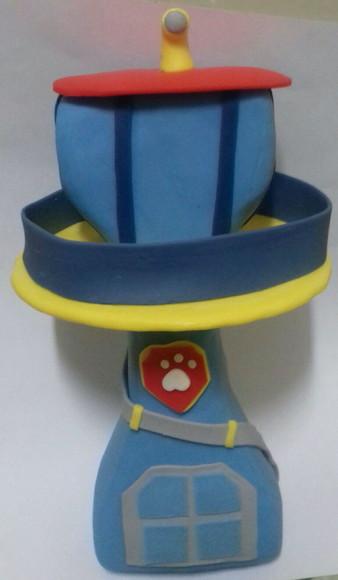 Topo e bolo torre patrulha canina