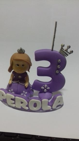 Vela princesa sofia
