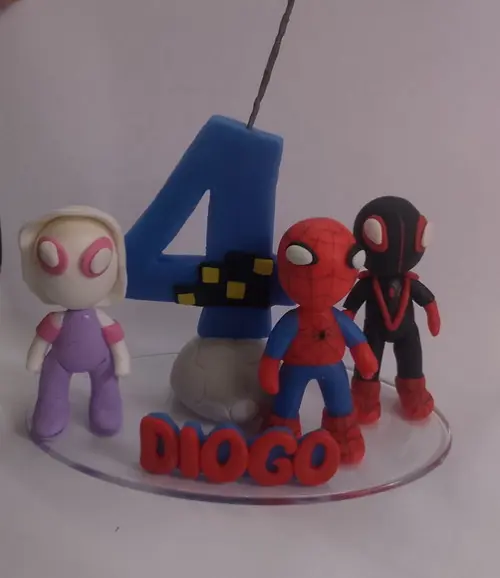 Vela Homem Aranha
