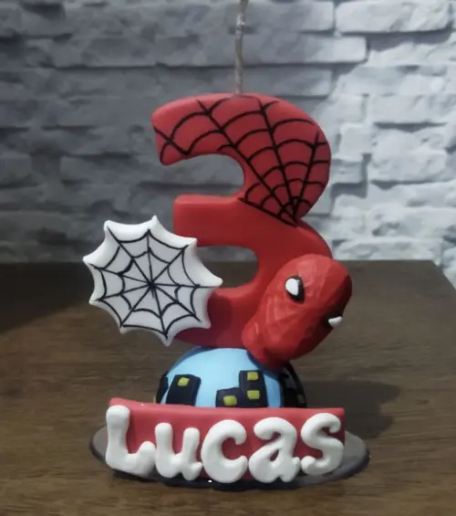 Vela Homem Aranha
