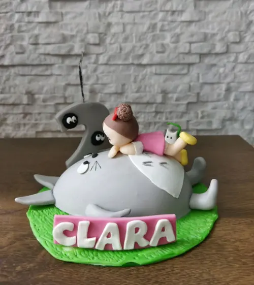 Topo de Bolo Totoro